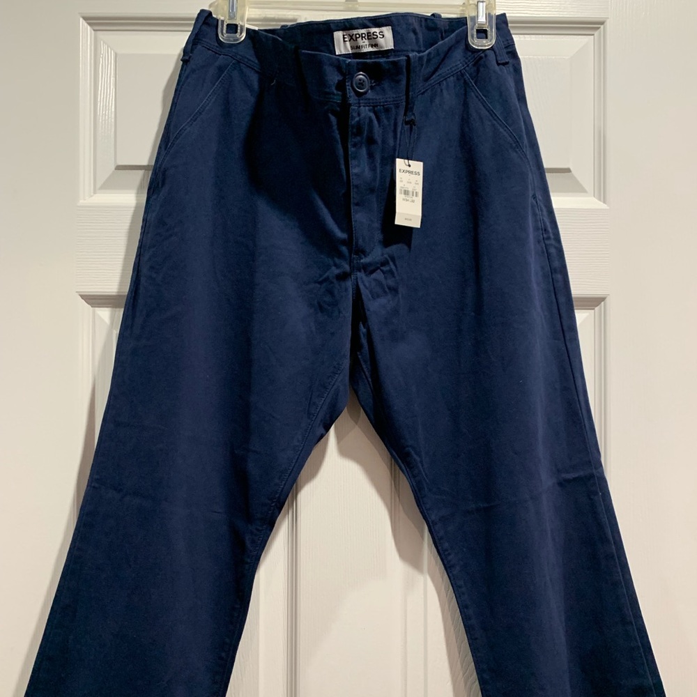 Slim fit express men’s pants